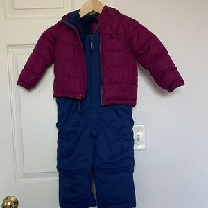 Kids Two-Piece Winter Snowsuit & Jacket